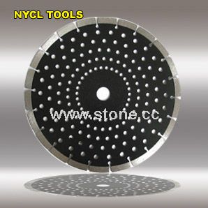 Diamond saw blade--Segmented with hole