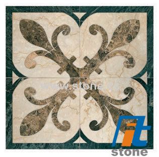 Medallion, Water-Jet Medallion, Medallion Tile, Marble Medallion