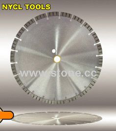 Diamond saw blade--Straight segmented turbo