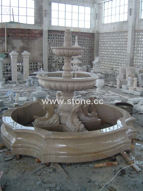 Granite fountain