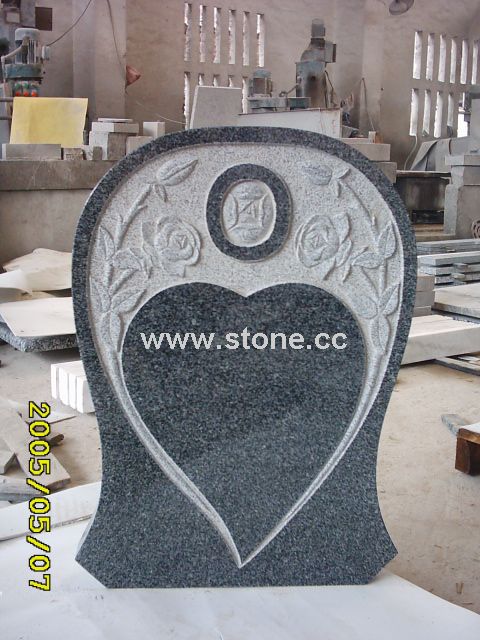 Japanese style tombstone
