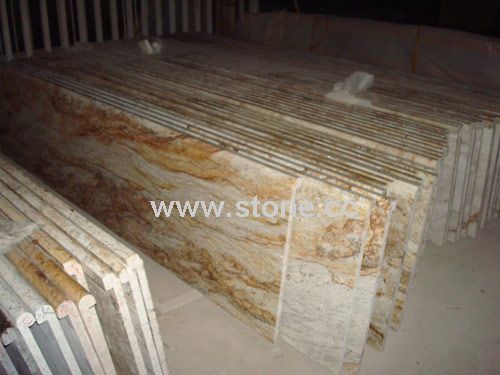 River yellow countertops