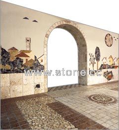 Antique Arch Door