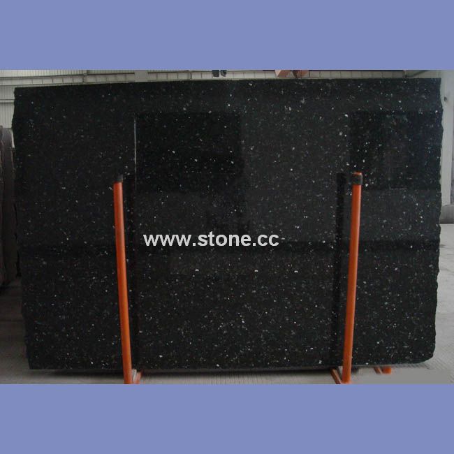 Black Galaxy Granite Slab