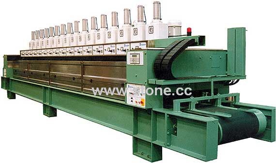 Continuous polishing machine