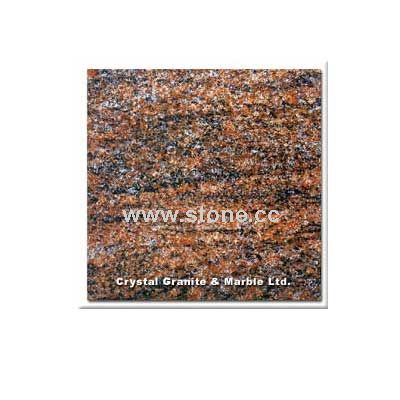 Red Multicolor Counter Top