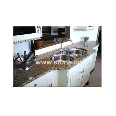 Tan Brown Counter Top