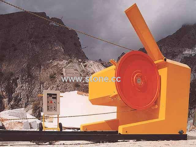Diamond wire saw machine