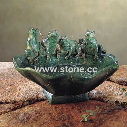 Frogs Water Fountain