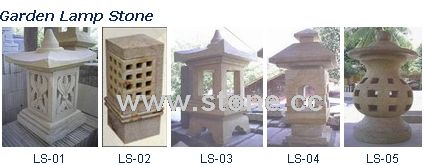 Garden Lamp Stone 2