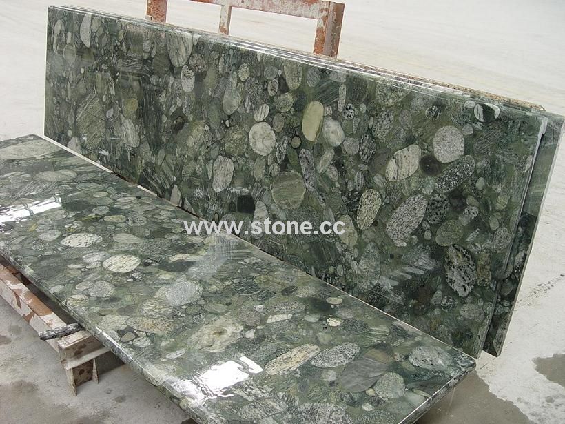 Green Granite Slab