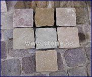 Imported sandstone paving stones