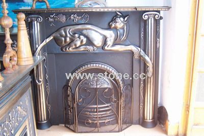 Iron Cast Fireplace