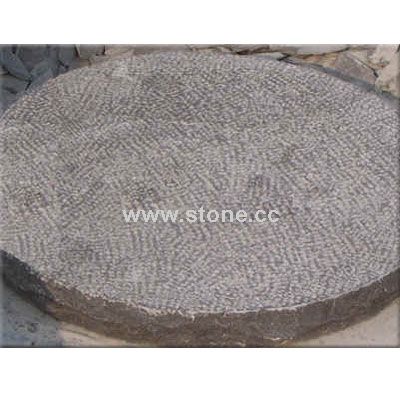 blue limestone paving