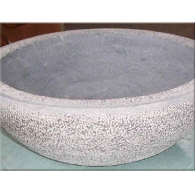 blue limestone pot