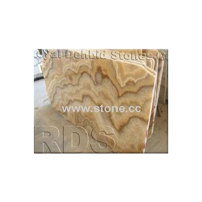 Honey Onyx Slab-Cross cut
