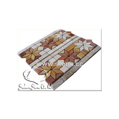 Antiquated Travertine Border 1