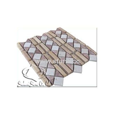 Antiquated Travertine Border 2