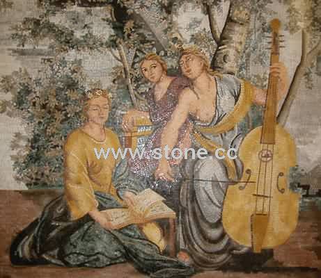 Mosaic Artistic drawing