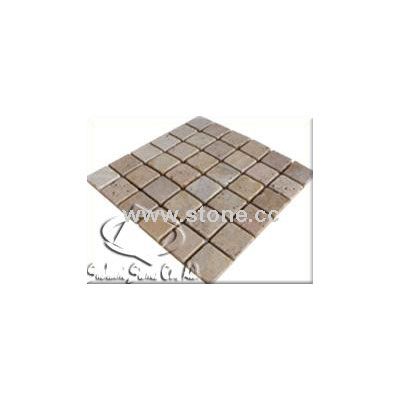 Lemon travertine-antiquated