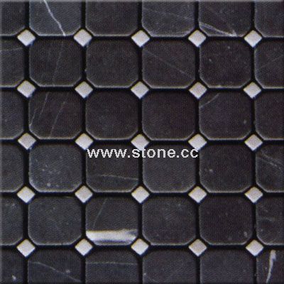 Negro Marquina and Thassos White TMMC-069-022