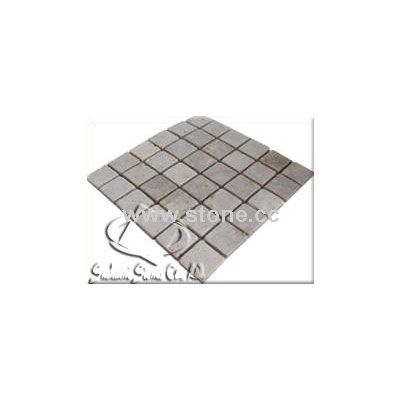 Tumble Cream Travertine 2 Inch by 2 Inch