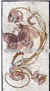 Mosaic butterfly