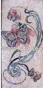 Mosaic butterfly