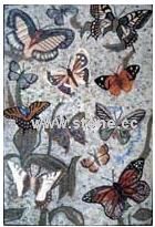 Mosaic butterfly