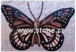Mosaic butterfly