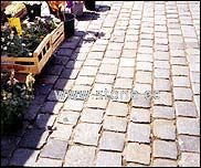 Old granite paving