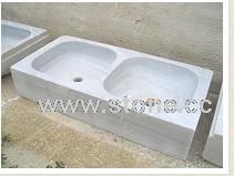 Old stone sink