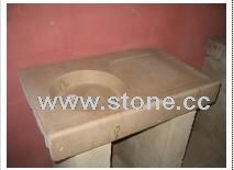 Old stone sink
