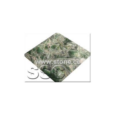 Exotic Dark Green Onyx Tile