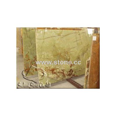 Green Onyx slab