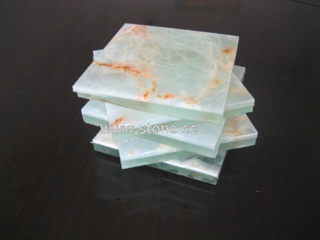 Onyx+glass composite