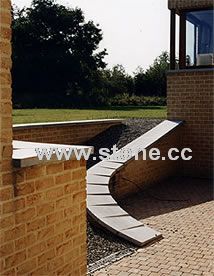 Paving stone & stone wall