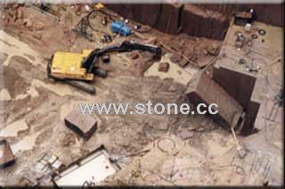 Pink Granite Block