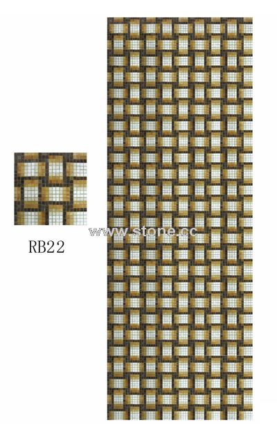 Rainbow Glass Mosaic