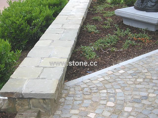 Stone wall & paving stone