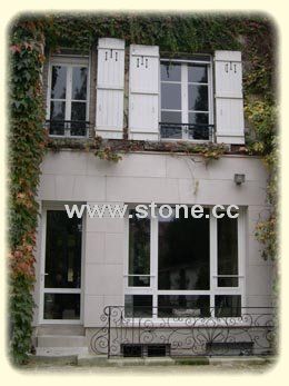 Stone window frame