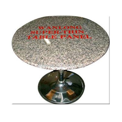 Super-thin Aluminum Round Granite Table Top Panel