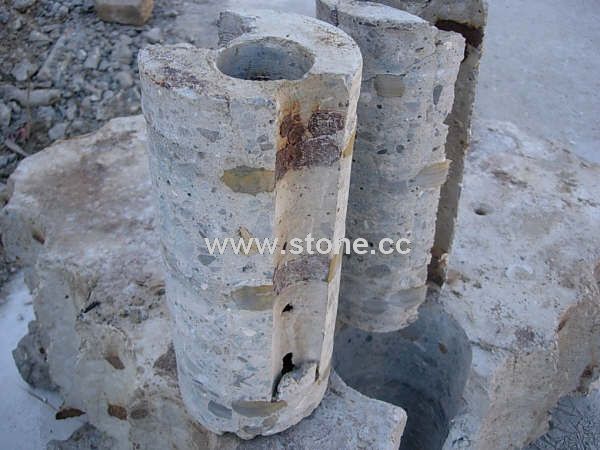 Thin Core Drill with Diamond Segments