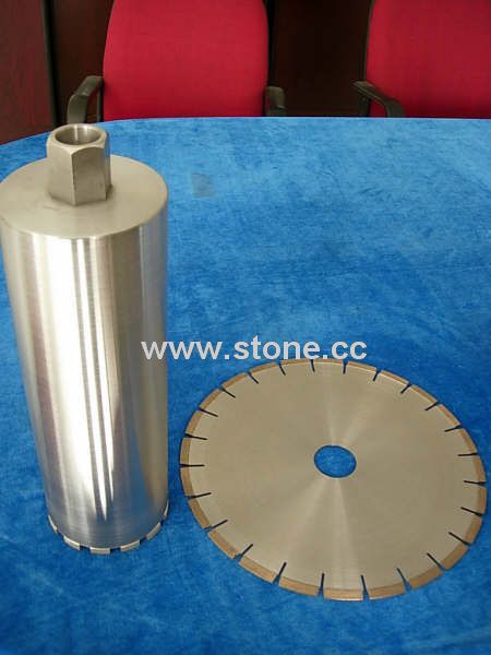 Thin Core Drill with Diamond Segments