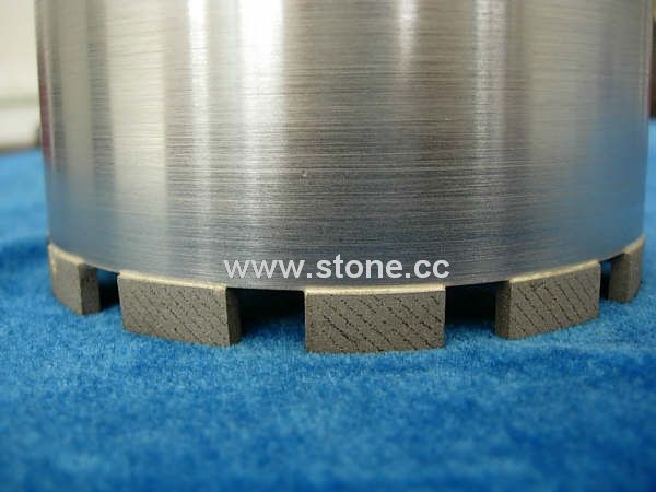 Thin Core Drill with Diamond Segments