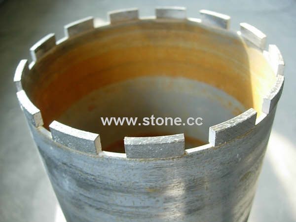 Thin Core Drill with Diamond Segments