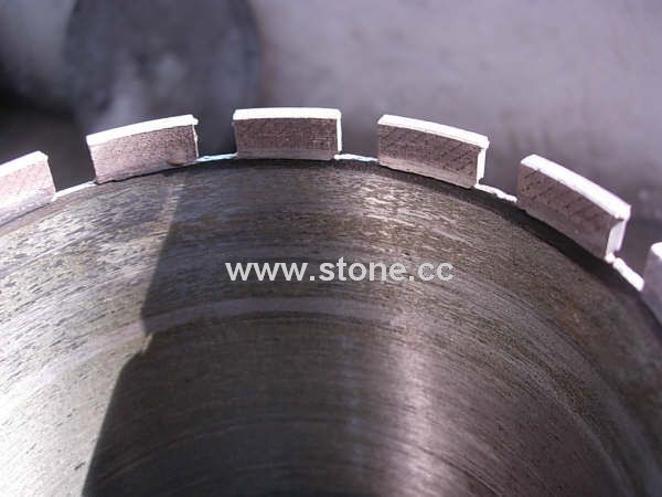 Thin Core Drill with Diamond Segments