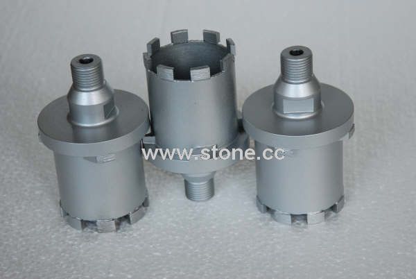 Thin Core Drill with Diamond Segments