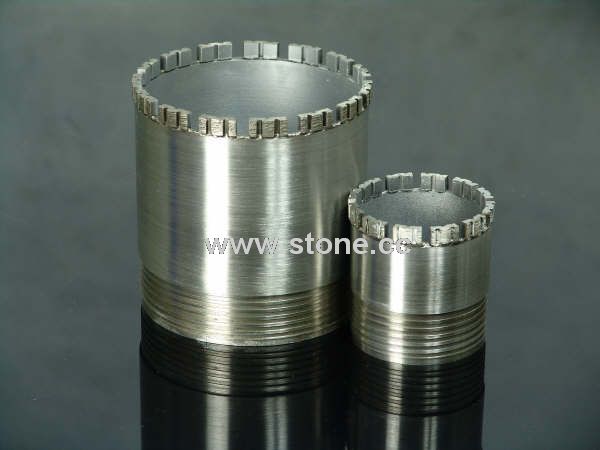 Thin Core Drill with Diamond Segments