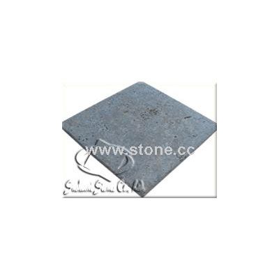 Antiquated grey travertine
